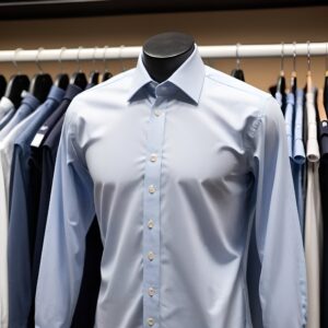 قميص أوكسفورد بقصة عادية