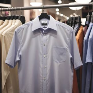 قميص بتصميم قصة عادية