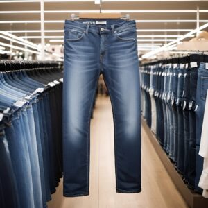 جينز ساق مدببة